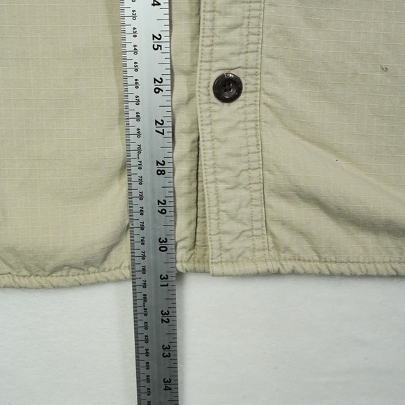 Levis‎ Men's Sherpa Lined Utility Jacket Beige Medium Regular Fit Button Front - Picture 9 of 9